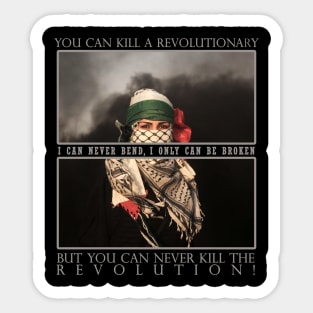 Free Palestine - Revolution Sticker